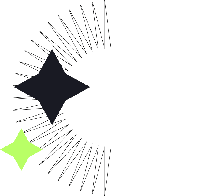 Illustration inviting visitors to get in touch with Positivus